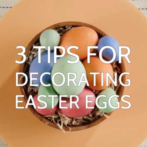 Easter egg decoration