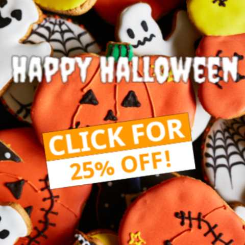 Halloween local biz sale