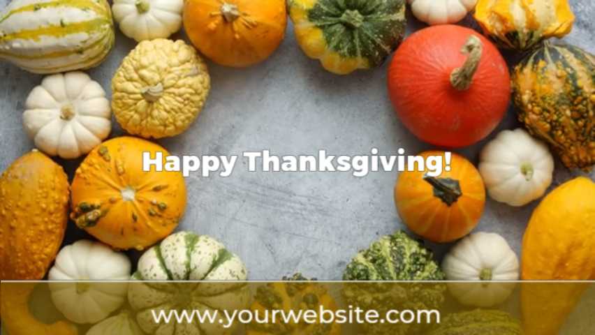 Wishing a Happy Thanksgiving