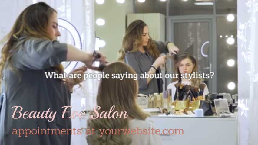 Hair stylist's testimonials