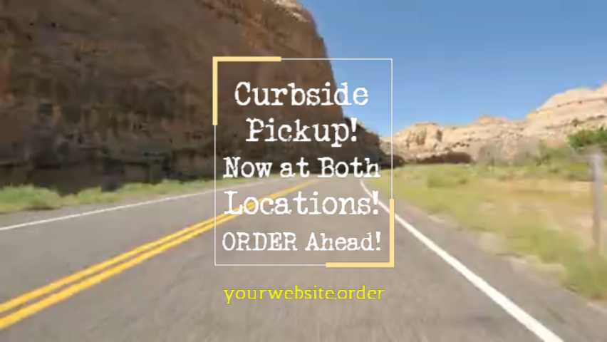 Curbside pick-up